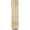 Ekena Millwork Traditional Craftsman Rough Sawn Bracket w/ Offset Brace, Douglas Fir, 6"W x 22"D x 26"H BKT0604X22X26TRA04RDF - alternate 2